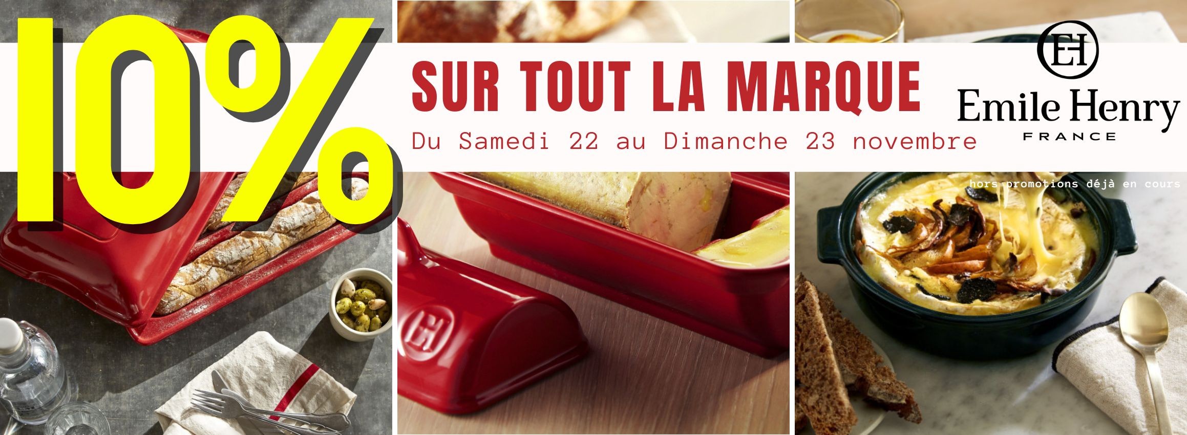 10% sur tout Emile Henry